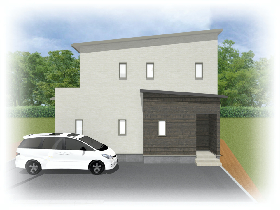 岡山市東区古都南方オープンハウス『大好きな“もの・こと・いろ”を盛りこんだ「家事・育児」がしやすい家』